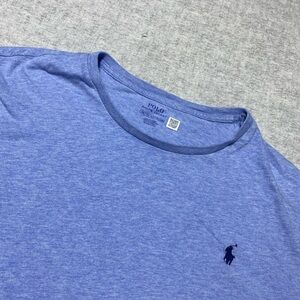 Polo Ralph Lauren T Shirt Mens XXL Blue Navy Pony Minimalist Classic Casual 2XL